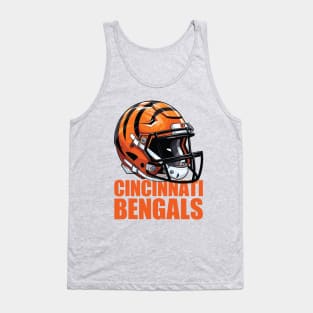 Bengals Helmet Tank Top